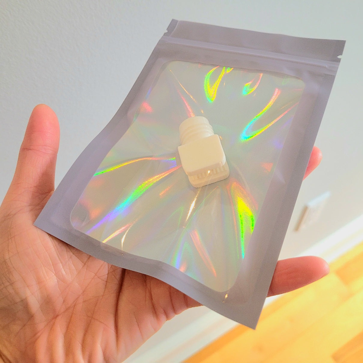 Mylar bag not included, sold separately