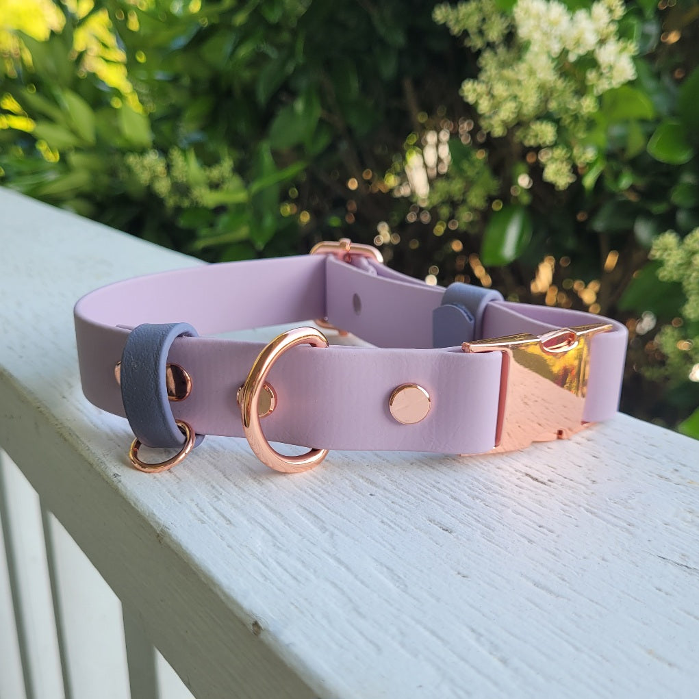 Lavender and grey