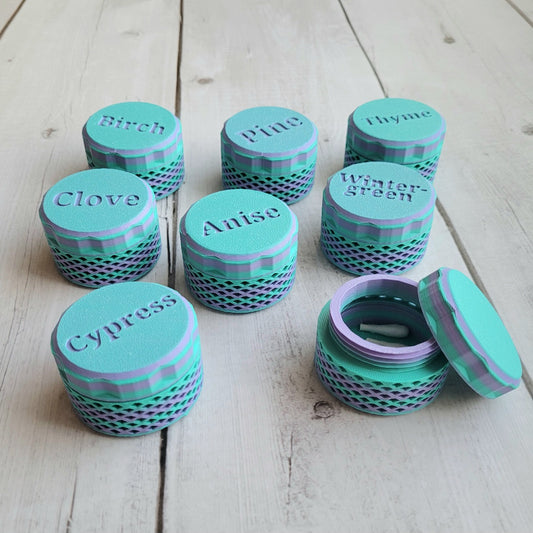 A sideway view of Scent Stashes