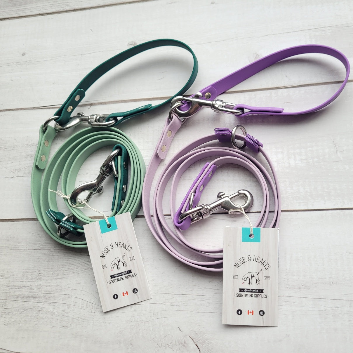 Sage green x hunter green and lavender x amethyst