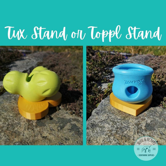 Use it either as a tux or toppl stand!