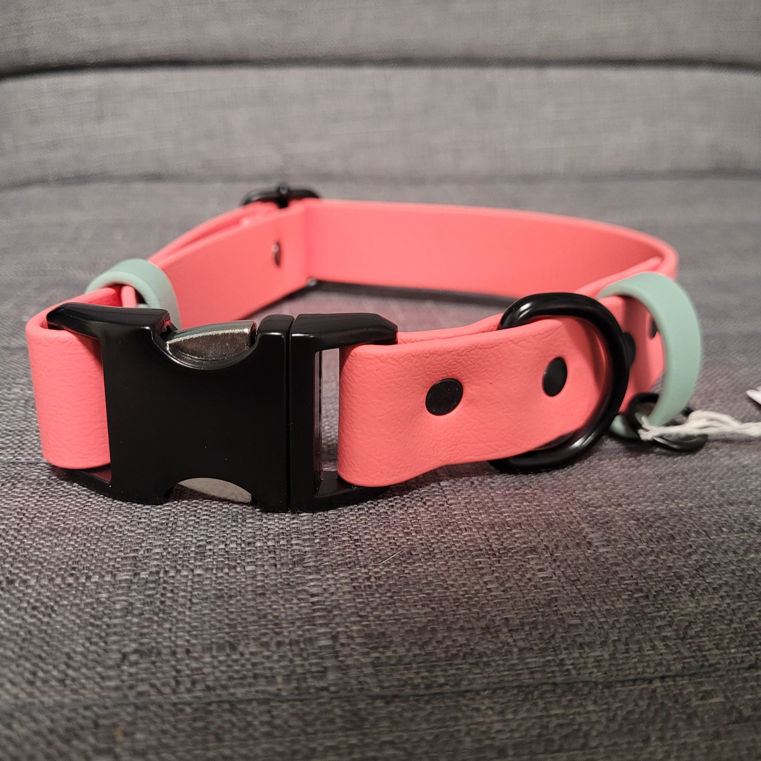 Red and sales green dog collar