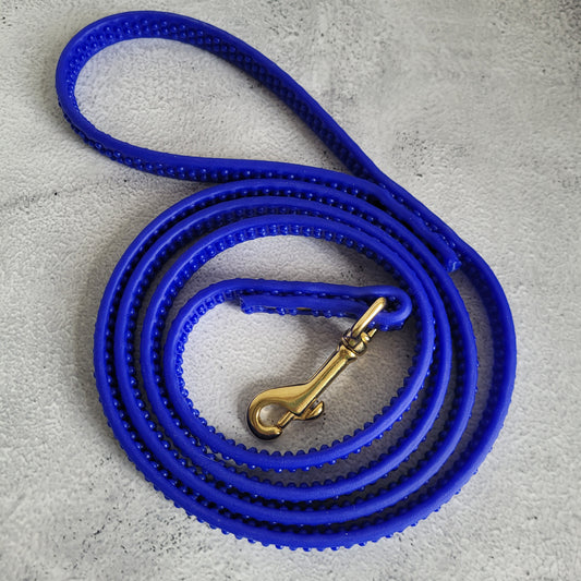 Royal Blue with brass 3" clasp