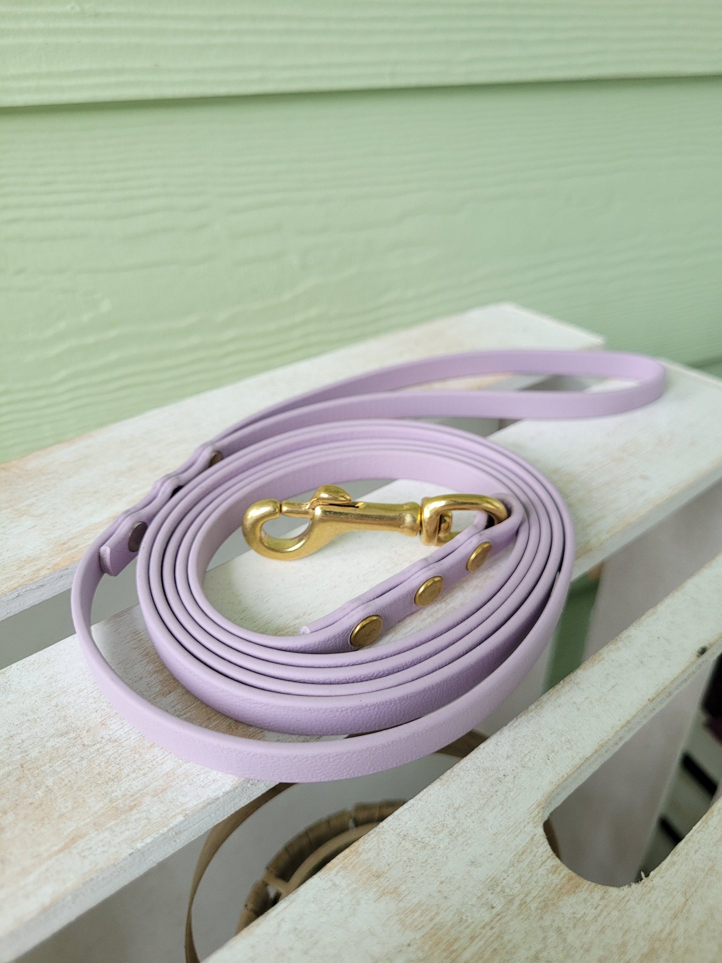 Lavender with brass