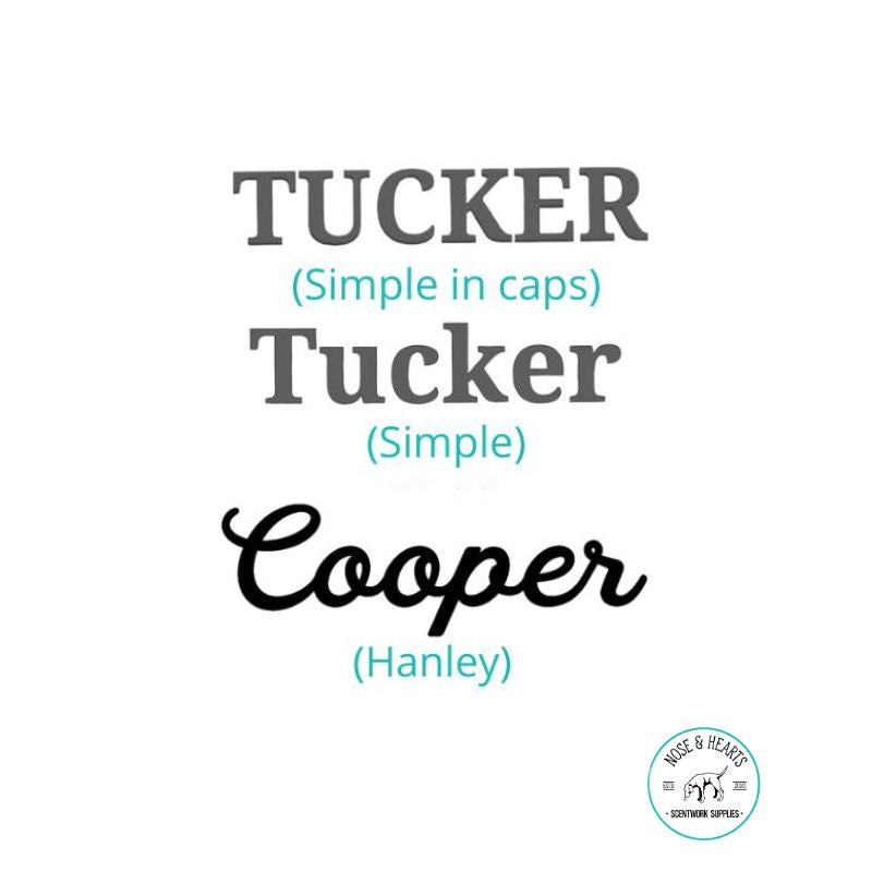 👃 Personalized ORT Nosework Ornament 🎄