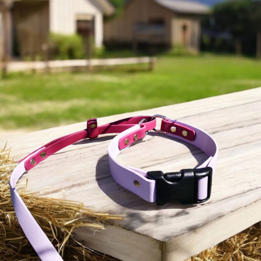 Lavender with red wine accents