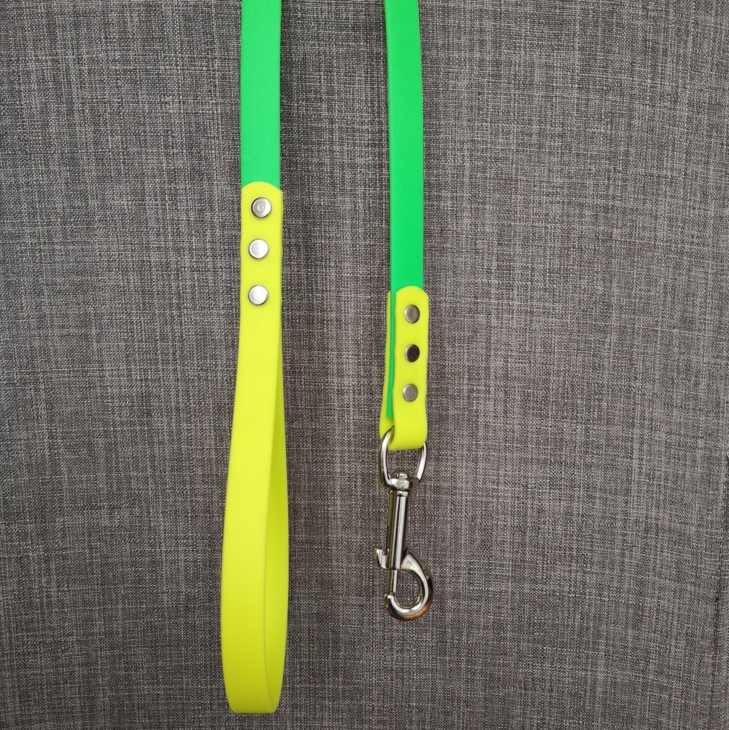 Neon yellow on neon green