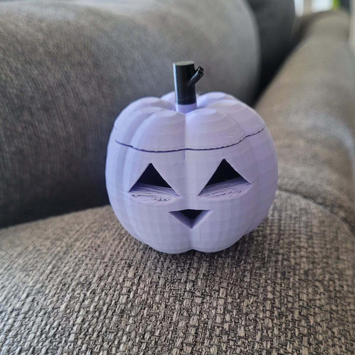 Lavender. Pastel Pumpkin Vessel for nosework dogs.