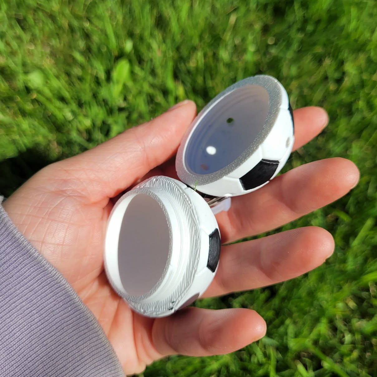 Nosework Vessel shaped like a soccer ball! Made and designed in Canada
