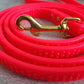 Hot pink 3" Brass clasp lightweight