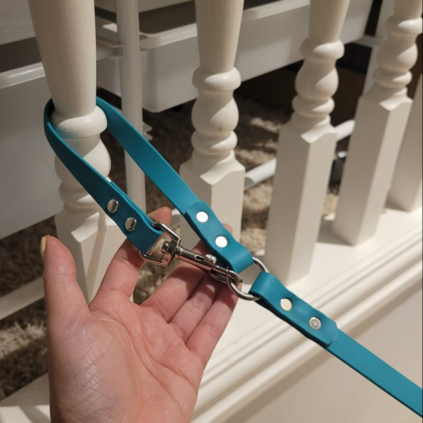 Tether handle waterproof biothane leash 