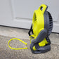 Neon yellow. Fan not included.