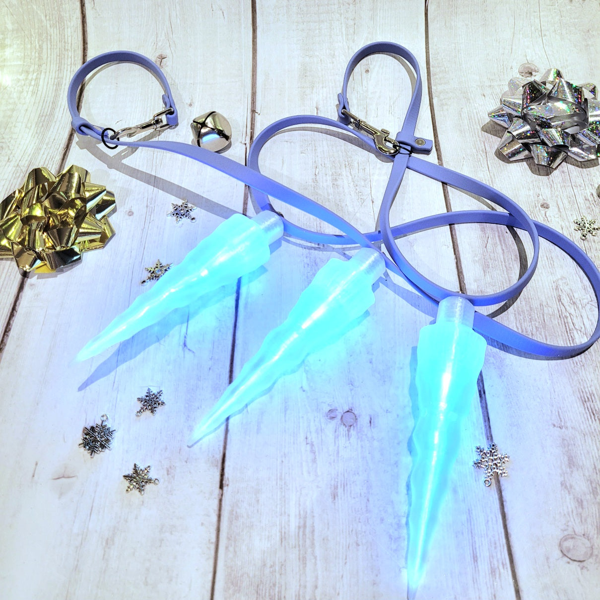 Icicle Aerial  Sniff Line, glowing frosty and ready to search!  