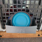 Items in basket not included - Metallic Grey - shown on XL Ruffland