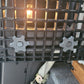 The inside of the door with the basket installed, shown on XL Ruffland 