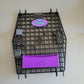 Purple shown on Large Ruffland Kennel door. Crate tag sold separately. 