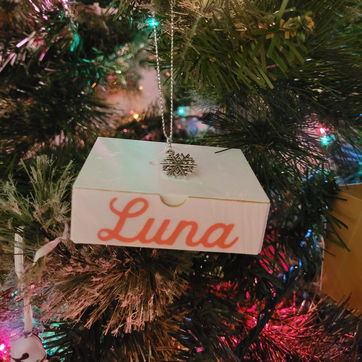 Neon Pink in Hanley Script