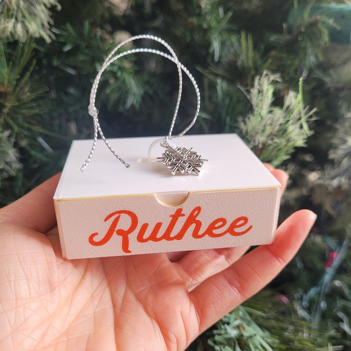 Orange in Hanley Script font