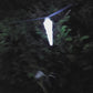 This is the Icicle Aerial Sniff line, which comes with 3 vessels and 3 lights.  It is shown here lit up at night on a cedar bush. 