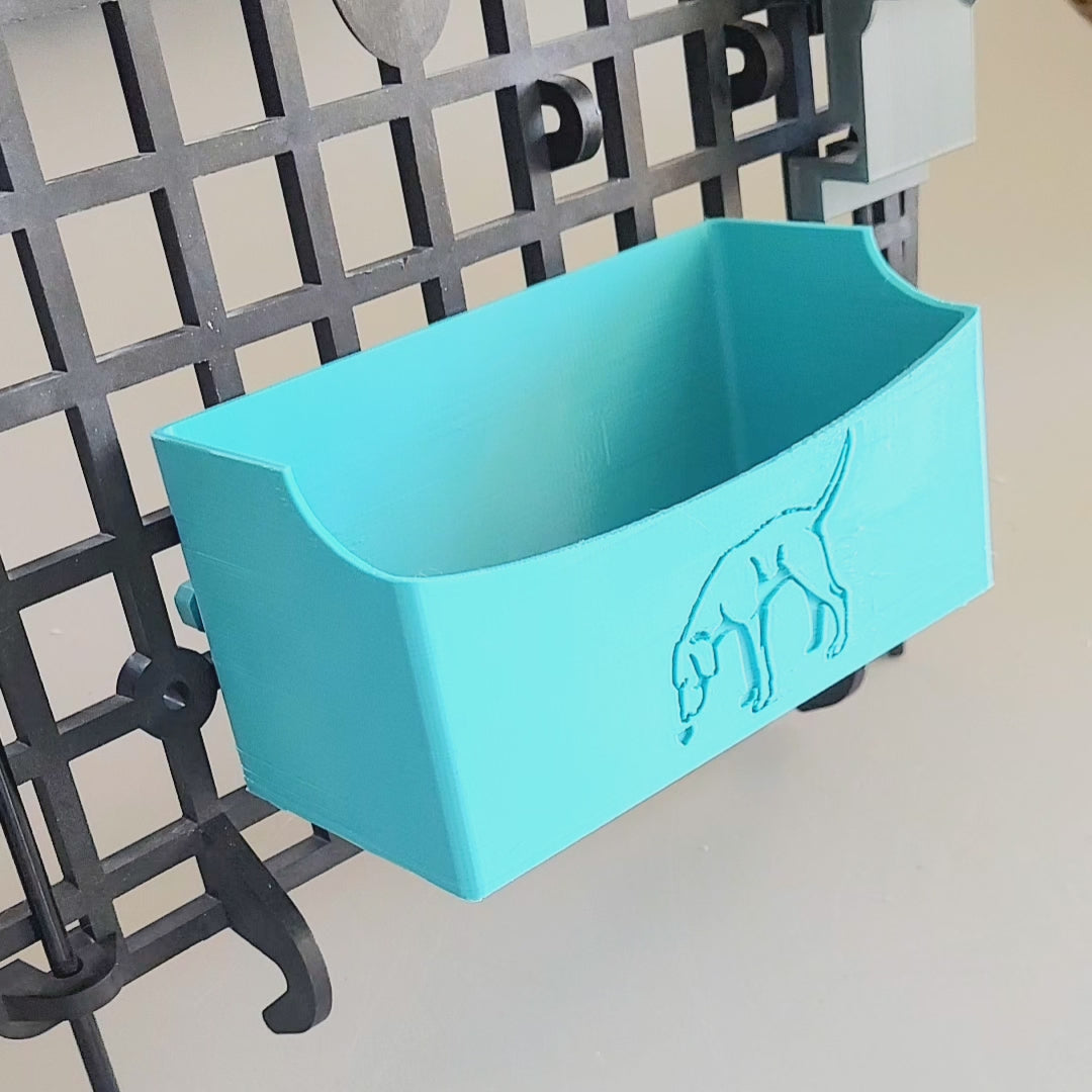 Video: Shown on a medium Ruffland door in turquoise 