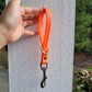 Neon orange 9" traffic leash