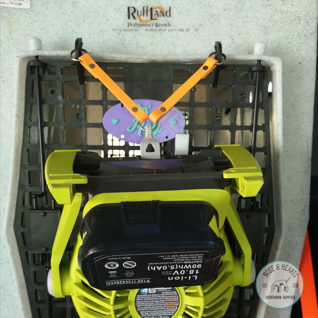 BioThane® Fan Holders (Older Ryobi Model with a small hook) – Nose 