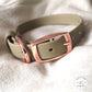Sahara tan and rose gold hardware